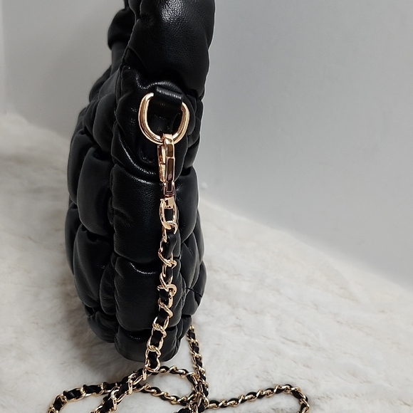 NWOT Expressions Quilted Puffer Bag - Picture 6 of 14